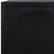 Uttermost Beswick Matte Black Cabinet