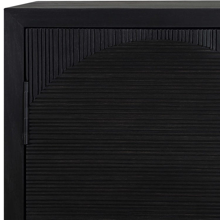 Uttermost Beswick Matte Black Cabinet