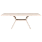 Essentials For Living Bridge Dining Table ~ White Wash Pine