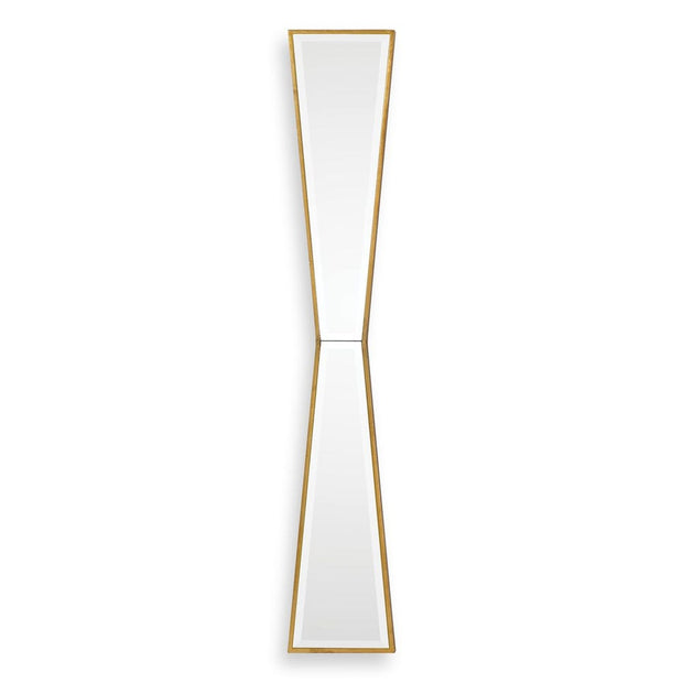 Uttermost Corbata Bow Tie Antique Gold Leaf Mirror