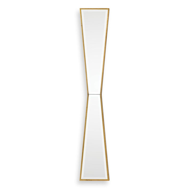 Uttermost Corbata Bow Tie Antique Gold Leaf Mirror