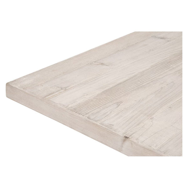 Essentials For Living Bridge Dining Table ~ White Wash Pine