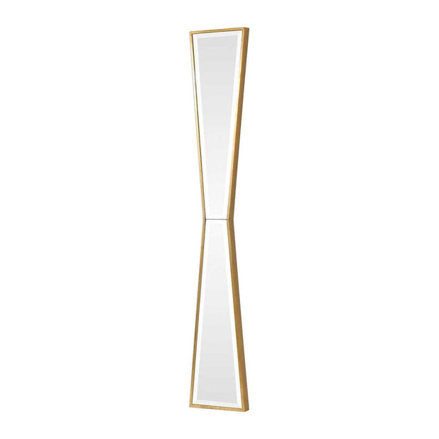 Uttermost Corbata Bow Tie Antique Gold Leaf Mirror