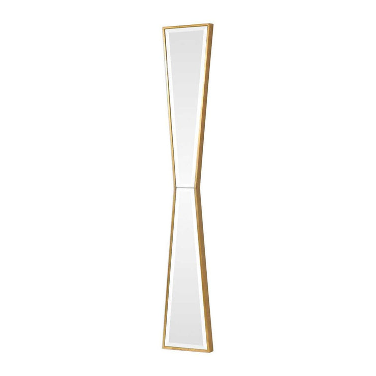 Uttermost Corbata Bow Tie Antique Gold Leaf Mirror
