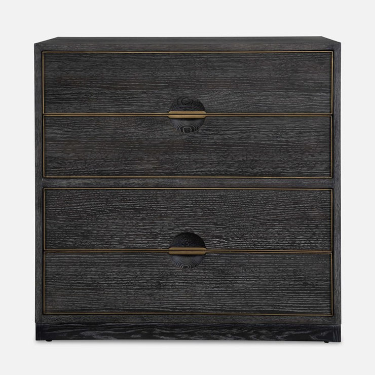Uttermost Besos Dark Walnut 4 Drawer Chest