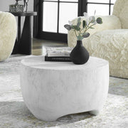 Uttermost Elevate Matte White Suar Wood Coffee Table
