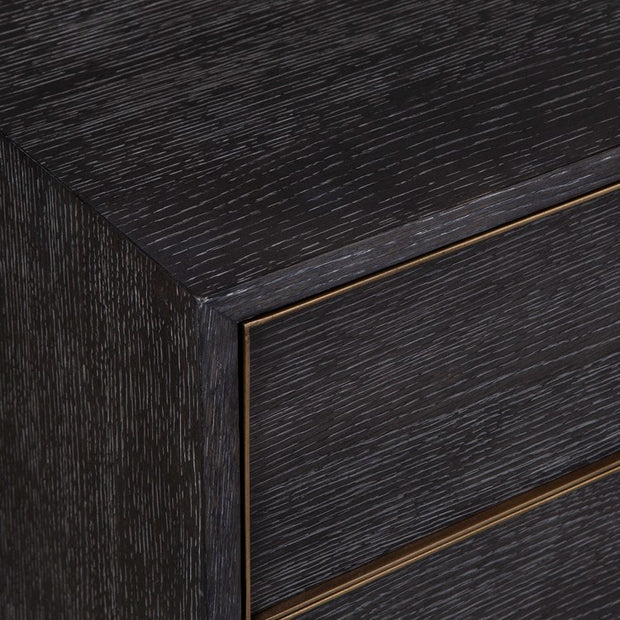 Uttermost Besos Dark Walnut 4 Drawer Chest