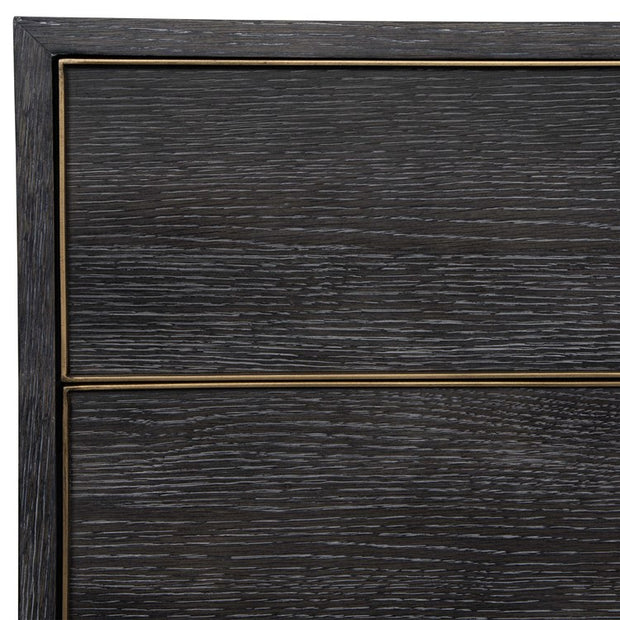 Uttermost Besos Dark Walnut 4 Drawer Chest