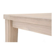 Essentials For Living Carmel Outdoor 42” Square Counter Table ~ Gray Teak