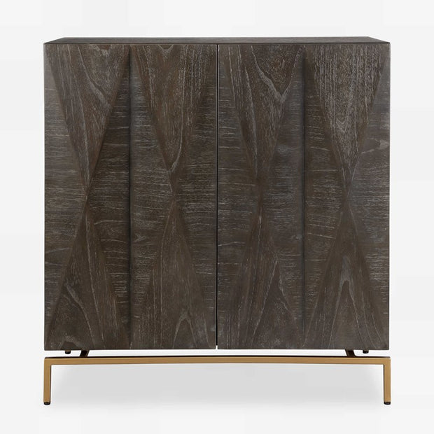 Uttermost Marico Ebony 2 Door Cabinet