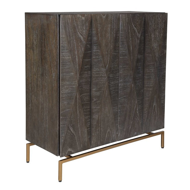 Uttermost Marico Ebony 2 Door Cabinet