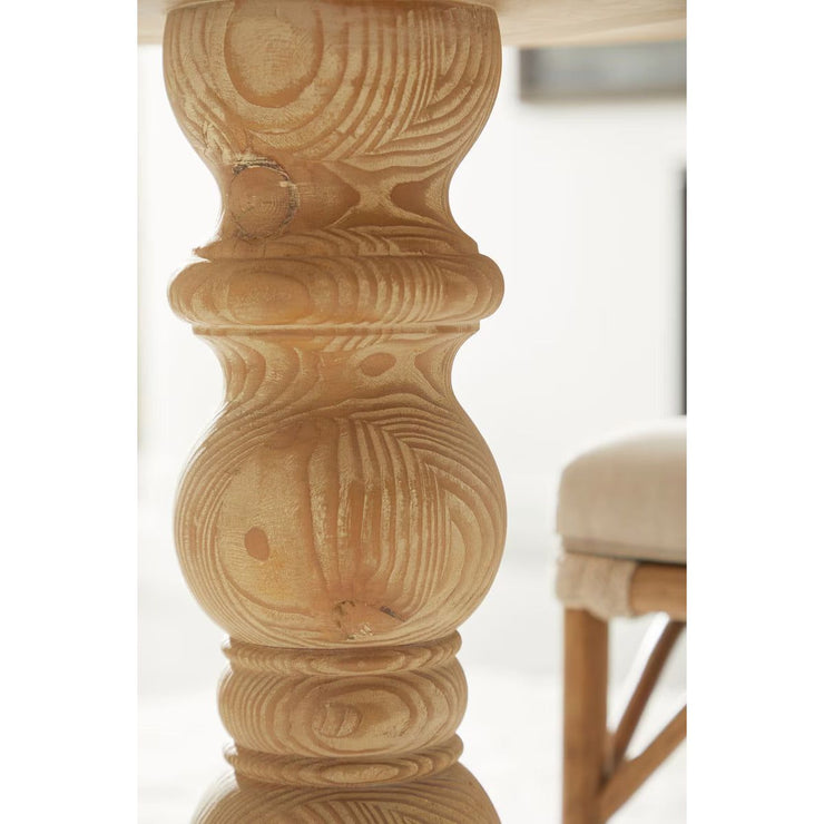Essentials For Living Chelsea 42” Round Dining Table ~ Smoke Gray Pine