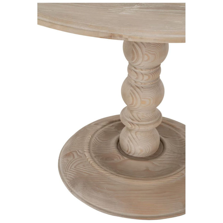 Essentials For Living Chelsea 42” Round Dining Table ~ Smoke Gray Pine