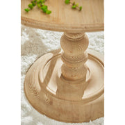 Essentials For Living Chelsea 42” Round Dining Table ~ Smoke Gray Pine