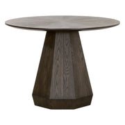 Essentials For Living Coulter 42” Round Dining Table ~ Burnished Brown Ash