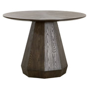 Essentials For Living Coulter 42” Round Dining Table ~ Burnished Brown Ash
