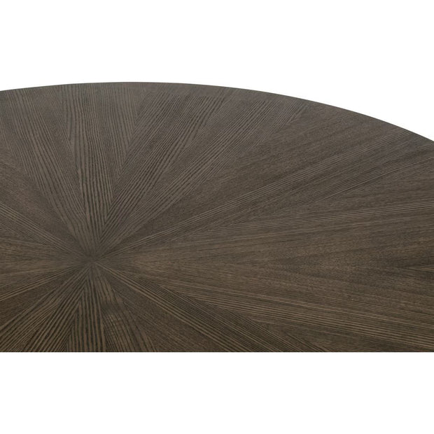 Essentials For Living Coulter 42” Round Dining Table ~ Burnished Brown Ash