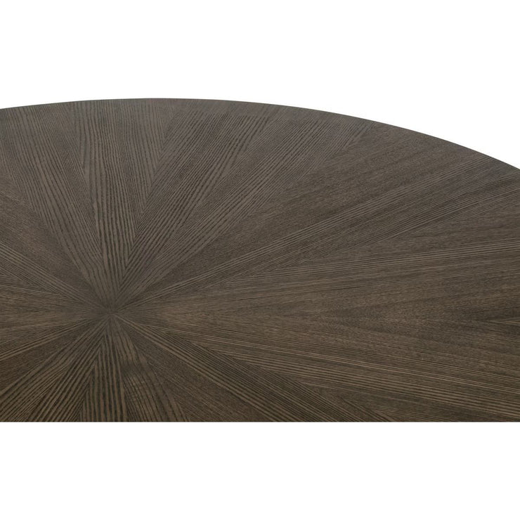 Essentials For Living Coulter 42” Round Dining Table ~ Burnished Brown Ash