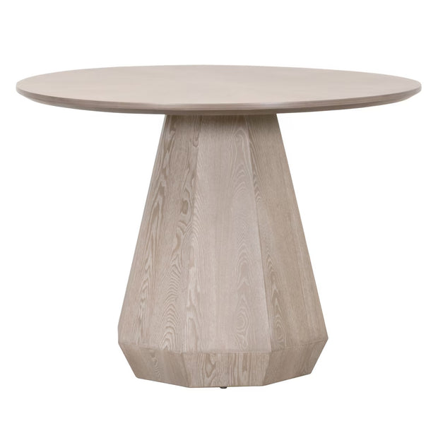 Essentials For Living Coulter 42” Round Dining Table ~ Natural Gray Ash