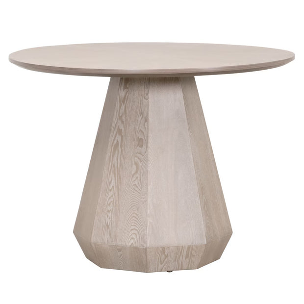 Essentials For Living Coulter 42” Round Dining Table ~ Natural Gray Ash