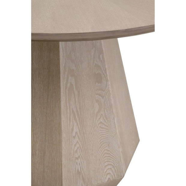 Essentials For Living Coulter 42” Round Dining Table ~ Natural Gray Ash