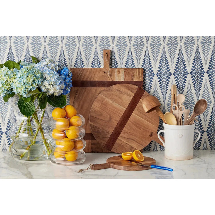 etúHOME Natural Acacia Wood Round Charcuterie Board ~ Small ~ SALE ~ LIMITED QUANTITIES