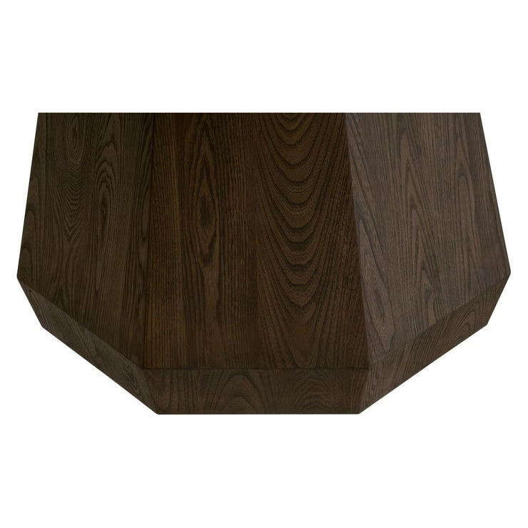 Essentials For Living Coulter 54” Round Dining Table ~ Burnished Brown Ash
