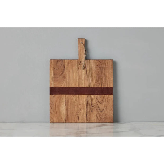 etúHOME Natural Acacia Wood Rectangle Charcuterie Board ~ Extra Small