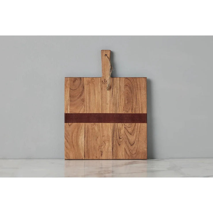 etúHOME Natural Acacia Wood Rectangle Charcuterie Board ~ Extra Small