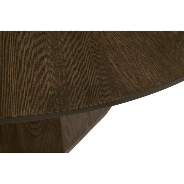 Essentials For Living Coulter 54” Round Dining Table ~ Burnished Brown Ash