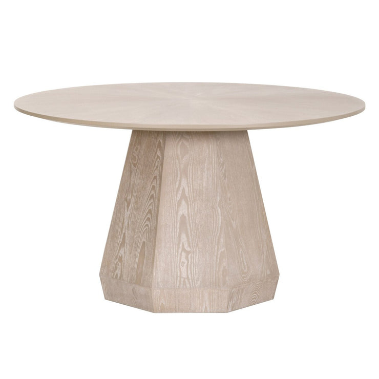 Essentials For Living Coulter 54” Round Dining Table ~ Natural Gray Ash