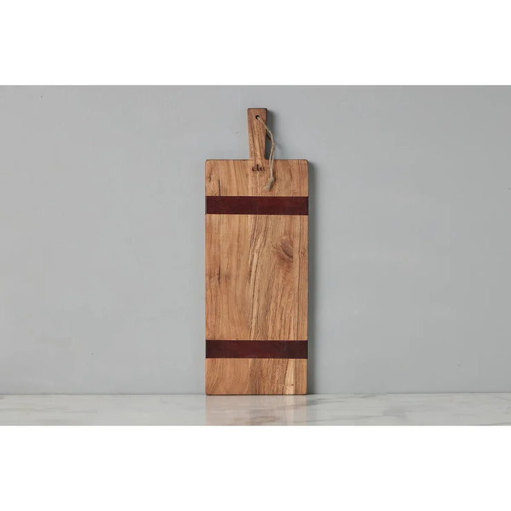 etúHOME Natural Acacia Wood Rectangle Charcuterie Board ~ Small ~ LAST CHANCE SALE ~ LIMITED QUANTITY