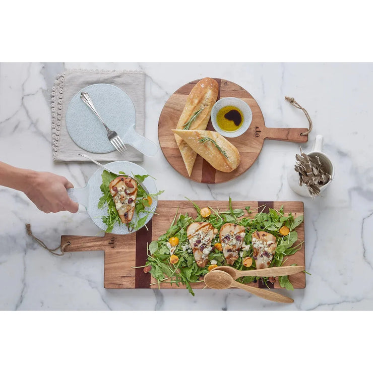 etúHOME Natural Acacia Wood Rectangle Charcuterie Board ~ Small ~ LAST CHANCE SALE ~ LIMITED QUANTITY