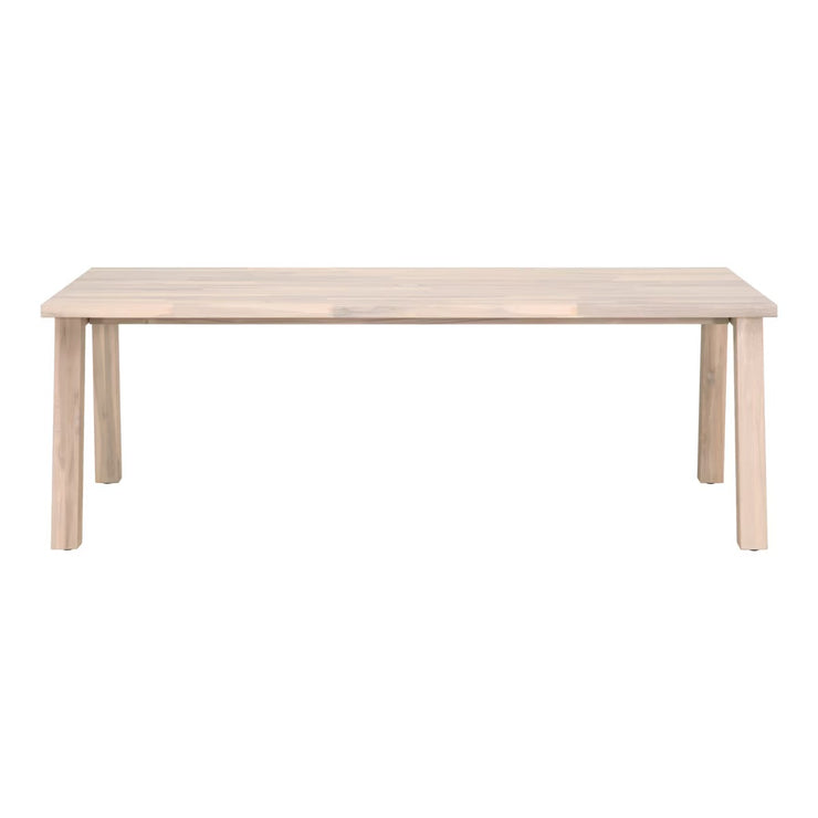 Essentials For Living Diego Outdoor Dining Table ~ Gray Teak