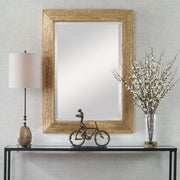 Uttermost Rora Natural Woven Banana Wrapped Coastal Style Mirror