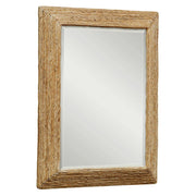 Uttermost Rora Natural Woven Banana Wrapped Coastal Style Mirror