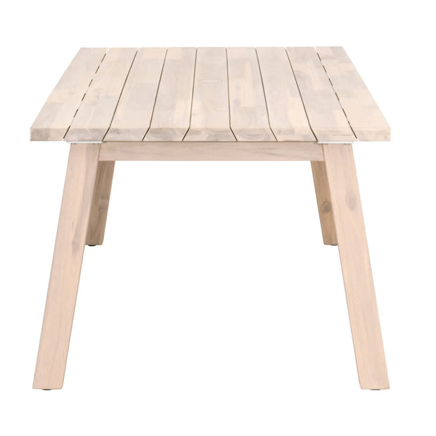 Essentials For Living Diego Outdoor Dining Table ~ Gray Teak