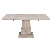 Essentials For Living Hudson 44” Square Extension Dining Table ~ Natural Gray Acacia