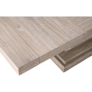 Essentials For Living Hudson 44” Square Extension Dining Table ~ Natural Gray Acacia