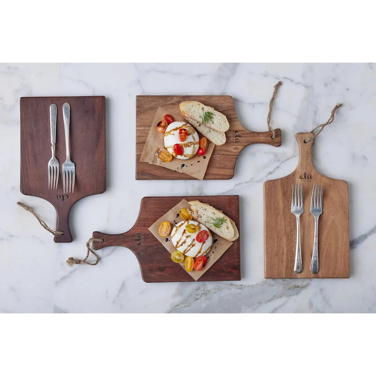 etúHOME Natural Acacia Wood Mini Charcuterie Board ~ LAST CHANCE SALE ~ LIMITED QUANTITY