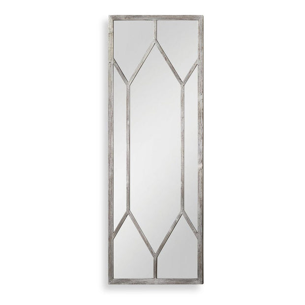 Uttermost Sarconi Silver Leaf And Wood Grains Mirror