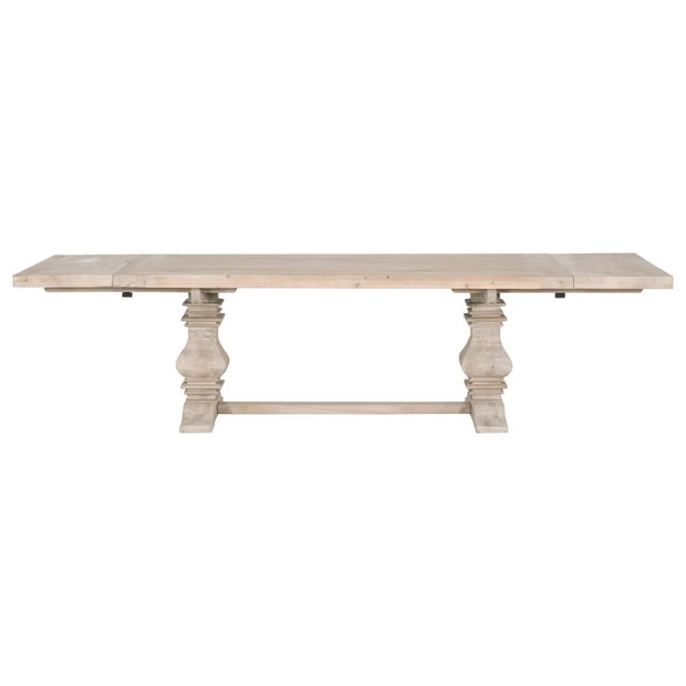 Essentials For Living Monastery Extension Dining Table ~ Smoke Gray Pine
