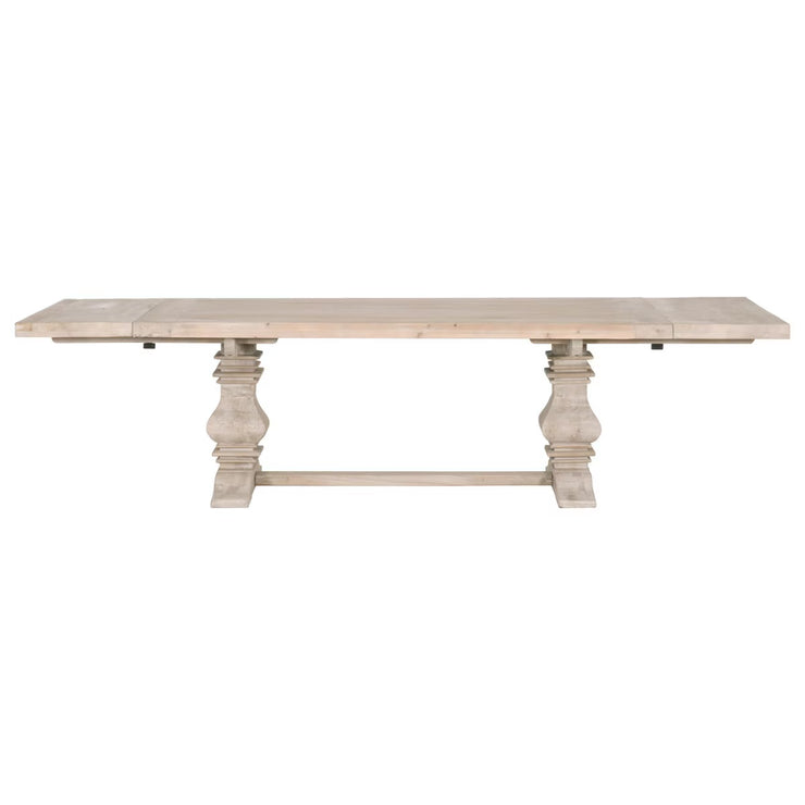 Essentials For Living Monastery Extension Dining Table ~ Smoke Gray Pine