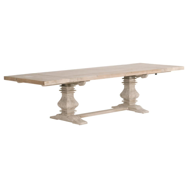 Essentials For Living Monastery Extension Dining Table ~ Smoke Gray Pine