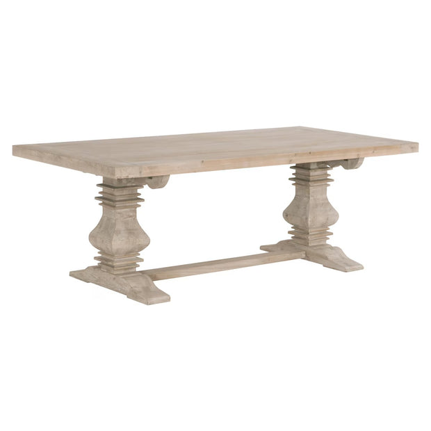 Essentials For Living Monastery Extension Dining Table ~ Smoke Gray Pine