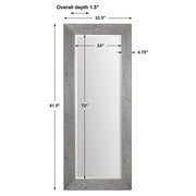 Uttermost Amadeus Metallic Silver Mirror