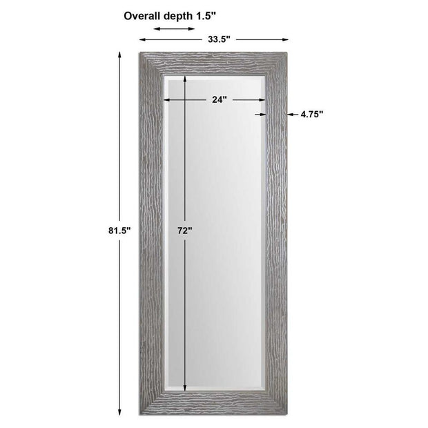 Uttermost Amadeus Metallic Silver Mirror