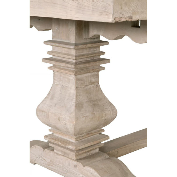 Essentials For Living Monastery Extension Dining Table ~ Smoke Gray Pine