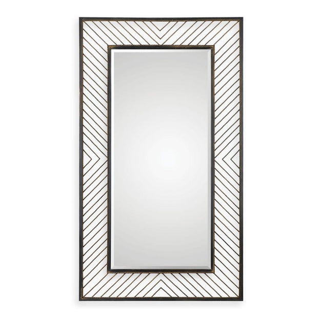 Uttermost Karel Bronzed Rust Glazed Mirror