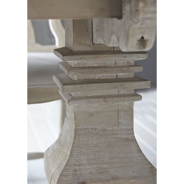 Essentials For Living Monastery Extension Dining Table ~ Smoke Gray Pine